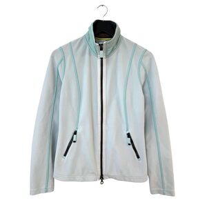 Frauenschuh Full-Zip‎ Fleece Mid-Layer Jacket Limited Edition Teal Medium